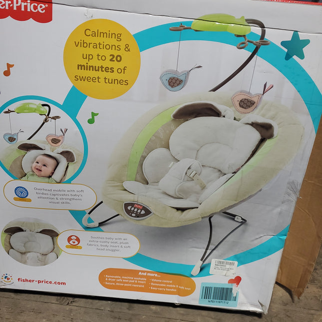 DNL Fisher-Price Deluxe Bouncer with mobile and sounds - Bargainwizz