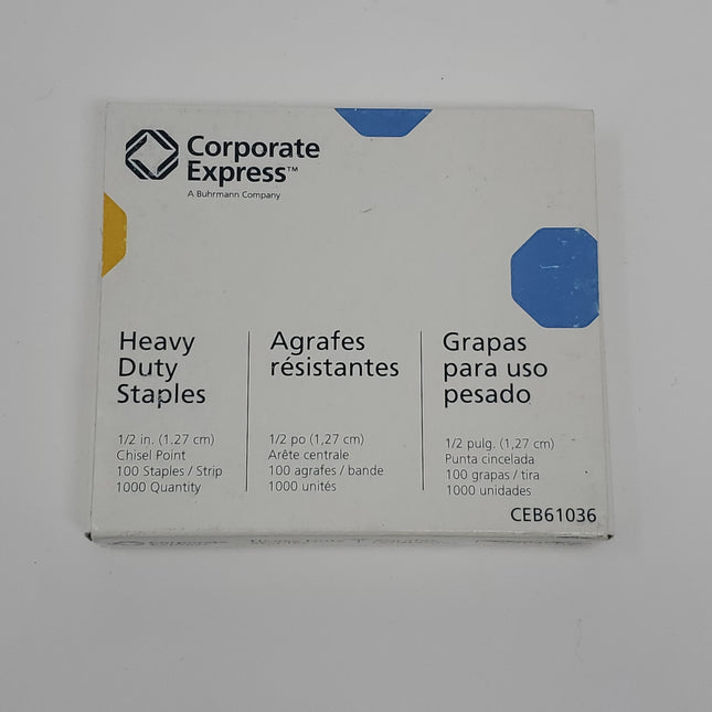 Corporate Express Heavy Duty Staples 1000/ct - Bargainwizz