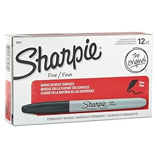 Sharpie Black Fine Point Permanent Markers - Bargainwizz