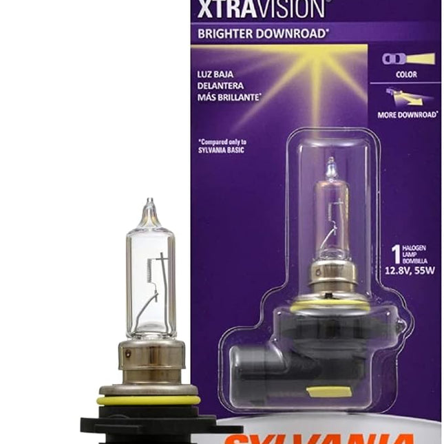 SYLVANIA - 9012 XtraVision - High Performance Halogen Headlight Bulb, High Beam,