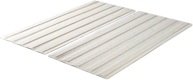 ZINUS Compack Fabric Covered Wood Slats / Bunkie Board / Box Spring Replacement,