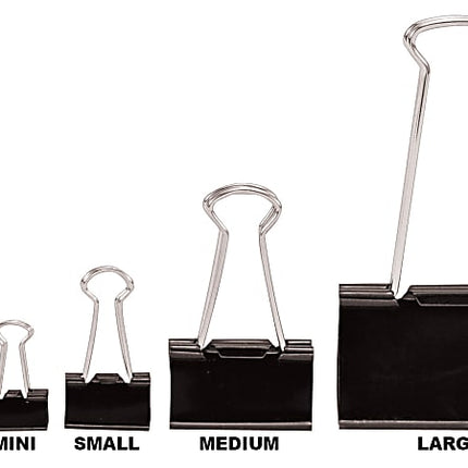 Bulk Heavy-Duty Binder Clips - Bargainwizz