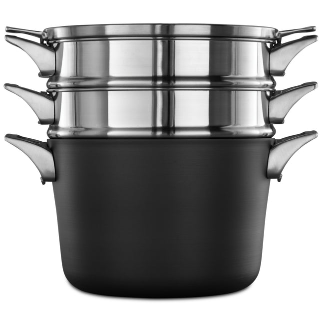 Calphalon Premier Space-Saving Hard-Anodized Nonstick 8-Qt. Multi-Pot & Lid