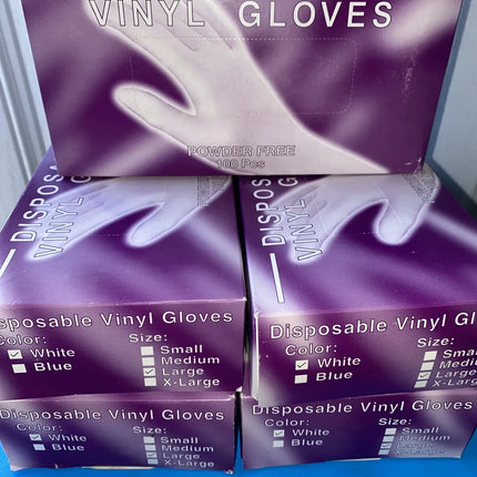 Royal Union Powder Free Disposable Vl Glove Clear - Large