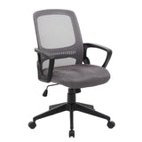 Grey Mesh Task Gaming Chair - Bargainwizz