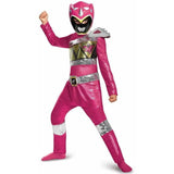 Saban's Power Rangers Dino Charge Pink Ranger Sequin Deluxe Child Halloween Costume - Bargainwizz